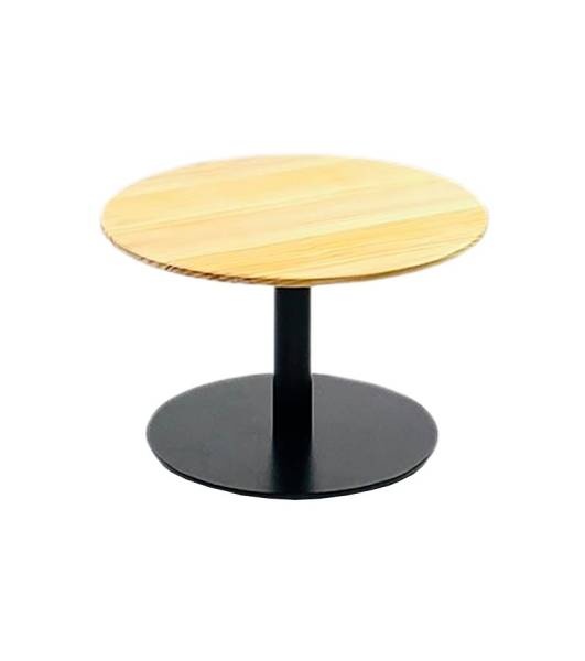 Location de table basse cosy terracotta plateau bois à Marseille et dans la région PACA