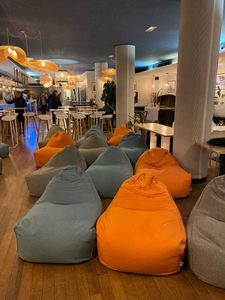 Location de pouf Lazy Bag à Marseille et dans la région PACA