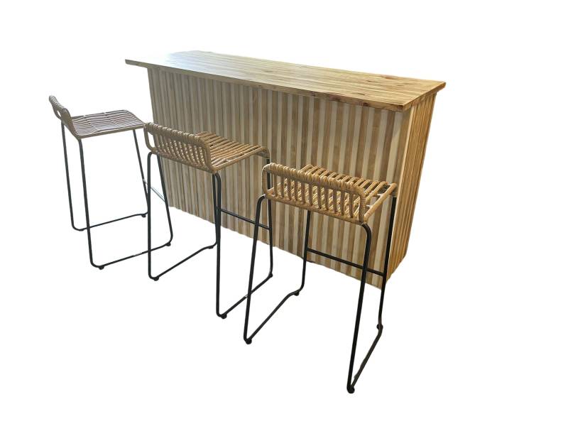 Location de bar moderne en bois sur Toulon et toute la région Sud