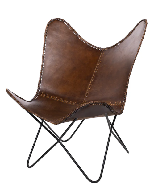 Location de fauteuil papillon en cuir à Marseille et dans la région PACA