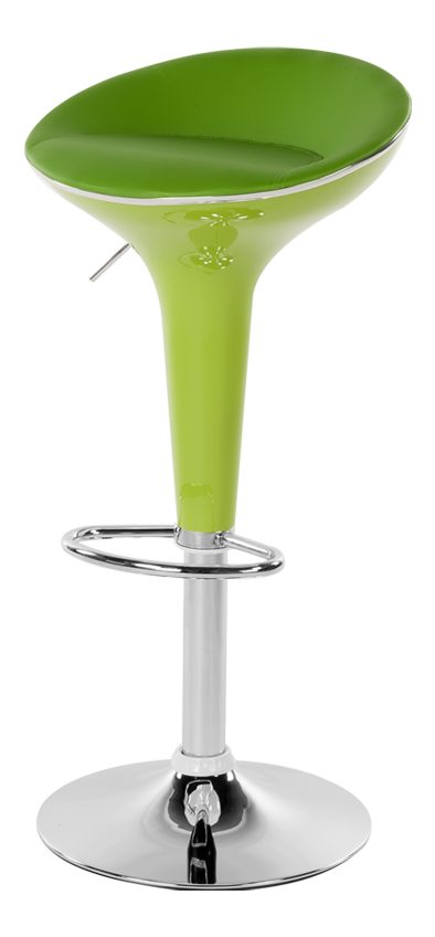 Location de tabouret haut pivotant vert sur Marseille et dans la région PACA