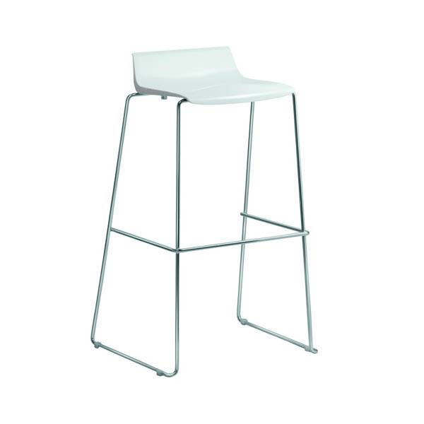 Location de tabouret Oslo blanc à Marseille et dans la région PACA