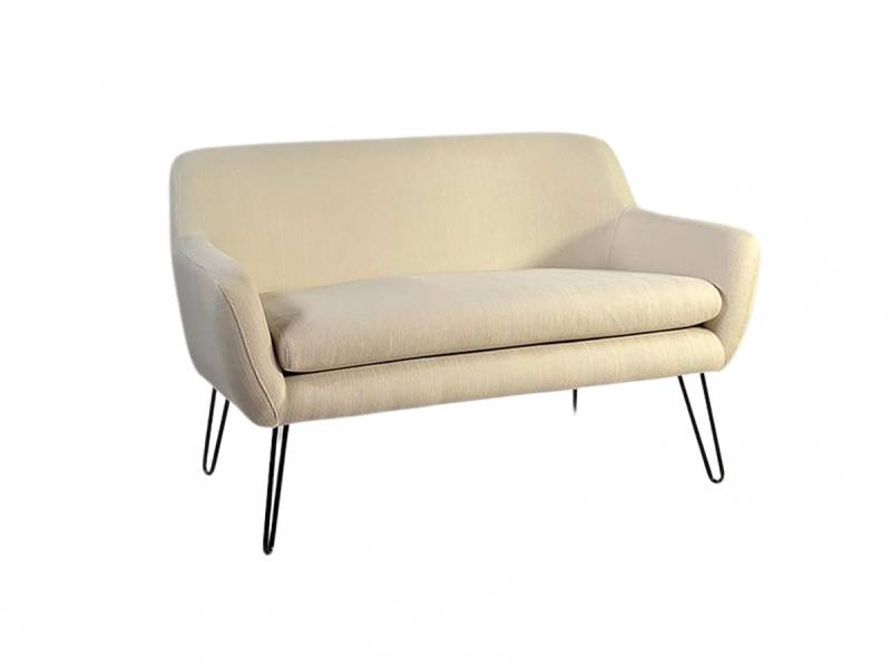 Location de canapé 2 places confortable beige à Marseille et dans la région PACA