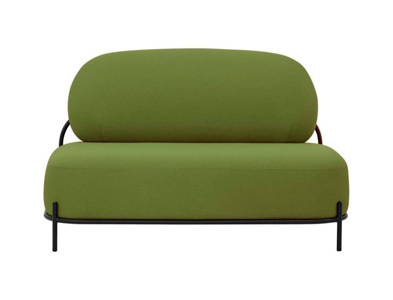 Location de canapé 2 places en tissu vert à Marseille et dans la région PACA