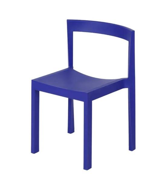 Location de chaise en matière recyclée bleue pour vos événements à Marseille et la région PACA