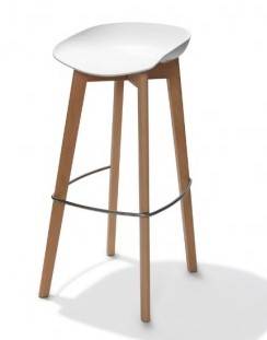 Location de tabouret haut Scandinave blanc à Marseille et dans la région PACA