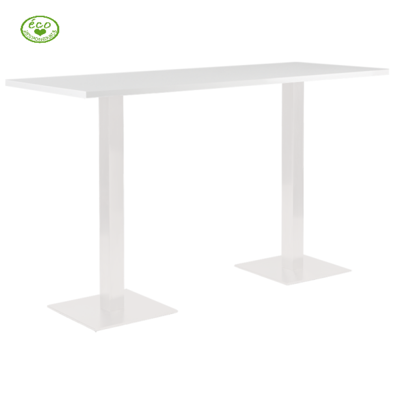 Location de mange debout au style moderne et son grand plateau laqué à Marseille et toute la France