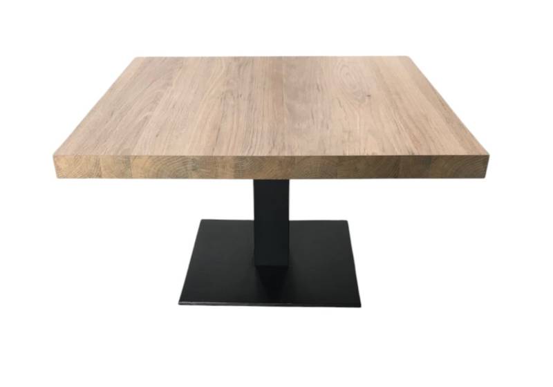 Location de table basse moderne bois noir à Toulon et dans la région PACA