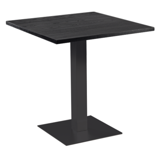 Location de table moderne bois noir à Marseille et dans la région PACA