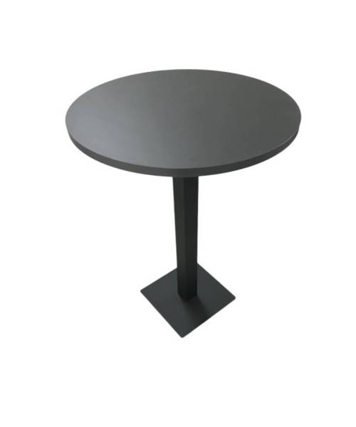 Location de table ronde gris anthracite à Marseille et toute la région SUD
