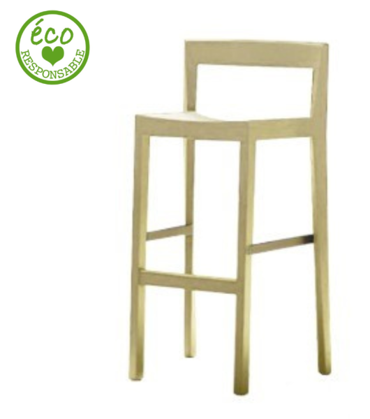 Location de tabouret haut en matière recyclée Poly pois cassé sur Marseille et la région PACA