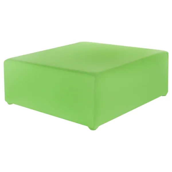 Location de grand pouf carré coloré pour vos espaces lounge à Marseille