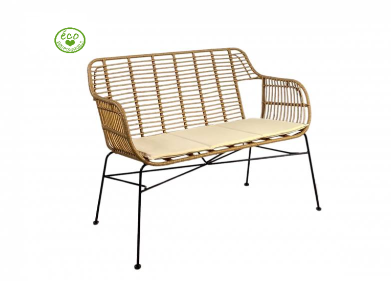 Location de canapé en rotin recyclé à Marseille et dans la région PACA