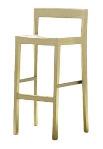 Location de tabouret haut en matière recyclée bleu Poly à Marseille et la région PACA